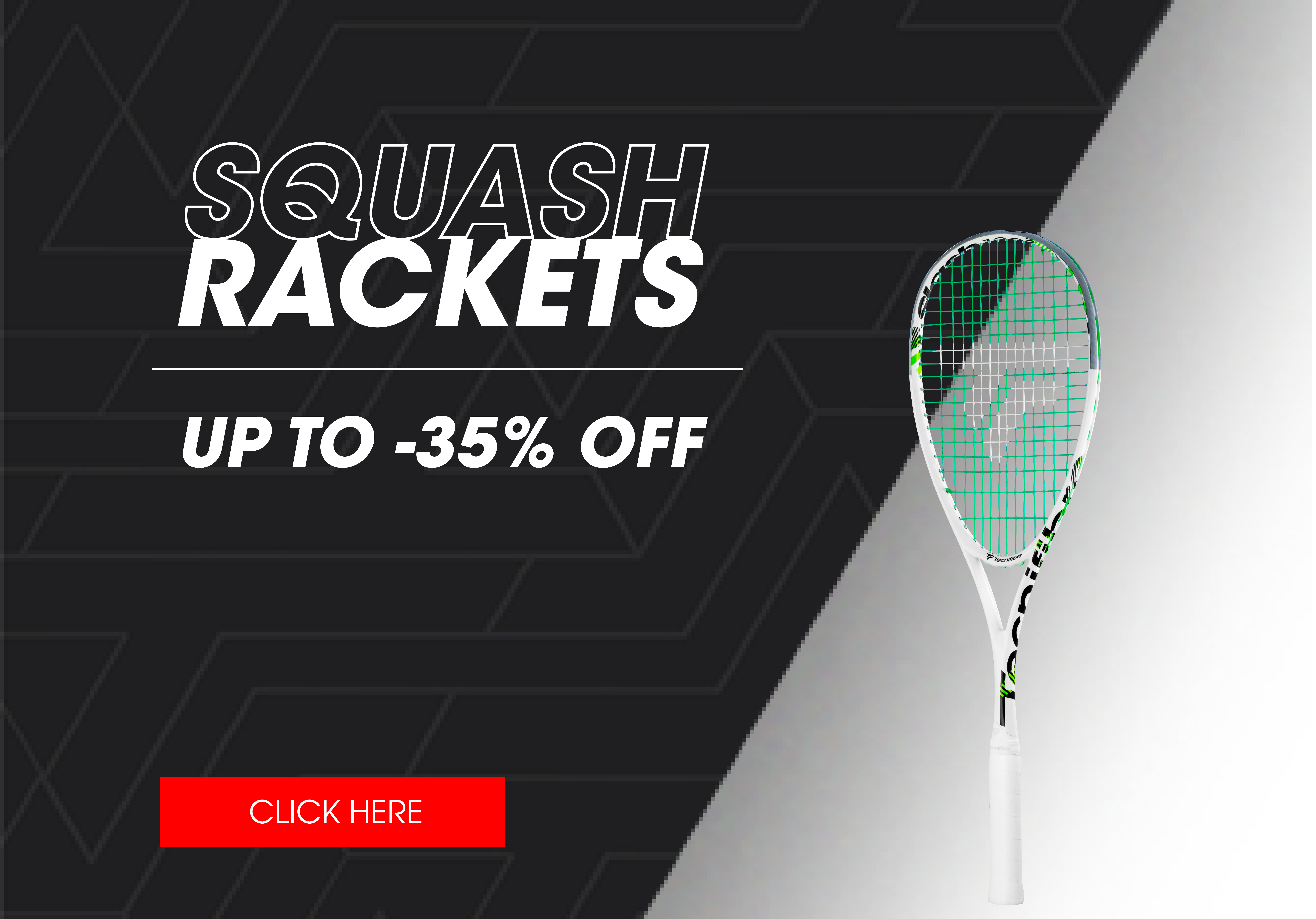 Black Friday - Squash rackets